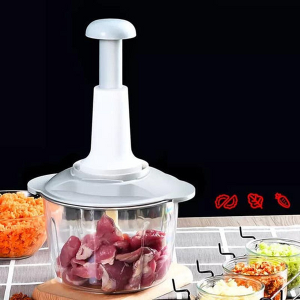 Multifunctional Manual Chopper & Food Processor