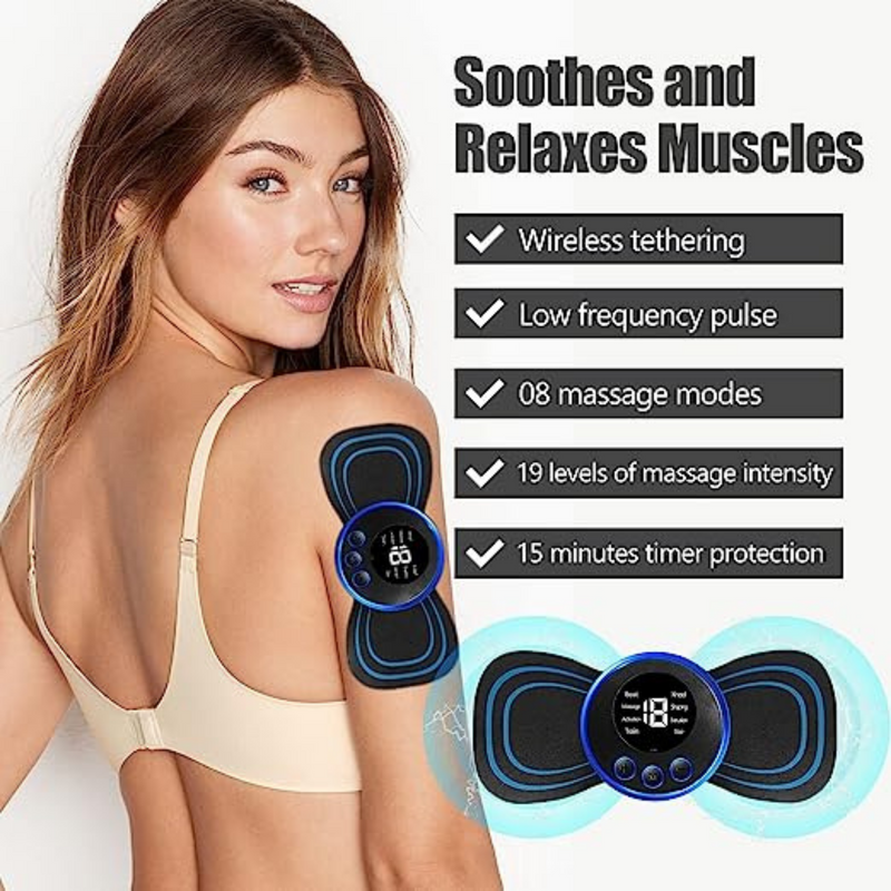 Butterfly Neck Portable Massager