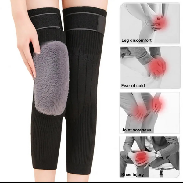 Cashmere Wool Knee Brace Pads for Men’s & Women's